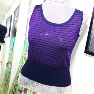 SUPER SALE⚡️ GORGEOUS PURPLE ST. JOHN TOP